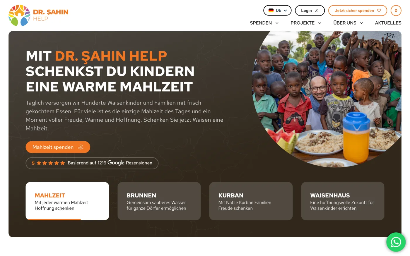 Website von Dr. Şahin Help