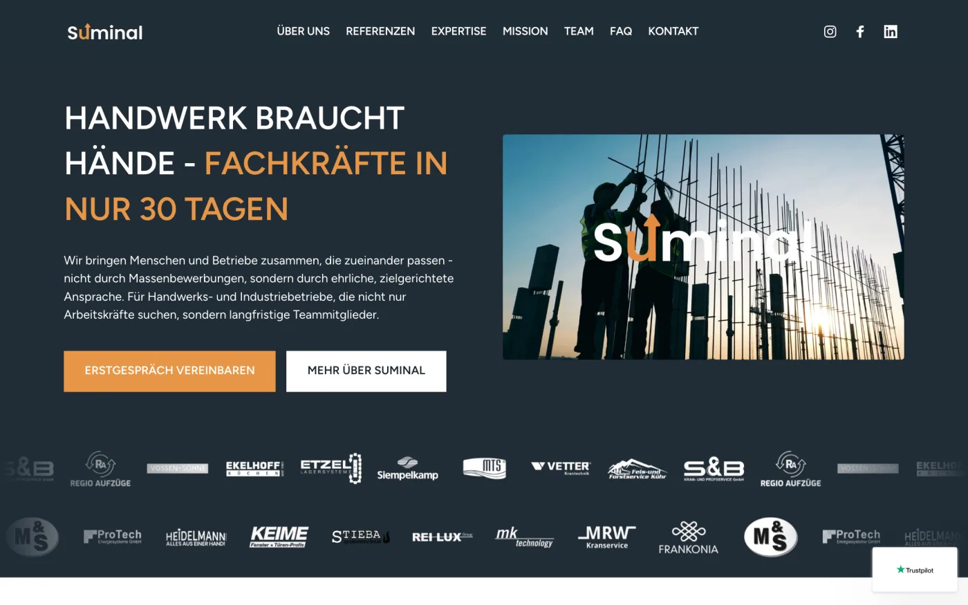 Website von Suminal